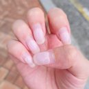 위시네일(Wish nail) | 강일동 네일샵 위시네일 여름 글리터 젤네일 변신
