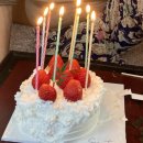 파리바게트 듬뿍생딸기우유 생크림 케이크,할머니 생신🥰