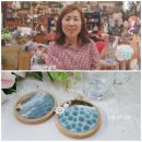 레진아트 공예 티코스터 제작 이미지