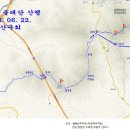 불태산 종주 및 병풍산 임도 트레킹 : 쉽지않았던 불태산 종주를 멋진 산행으로 만든 백두들 이미지