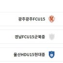 2024 K리그 주니어 U15(C) 25라운드 일정&결과(10월19일) 이미지