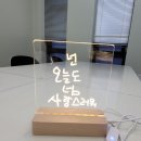 수채 담은, 붓 캘리그라피 이미지
