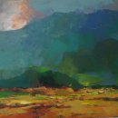 넓은 색채의 면과 공간, 그리고 현대적 공기원근법 작품분석/이훈정화가 이미지