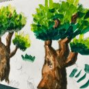 수채화소묘 이미지