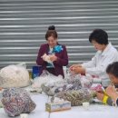 친환경 양말 목공예 이미지