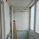 장미맨션 | 포항 탄성 고트 만서 장미 맨션 리모델링 베란다 시공 완성