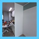 문산휴먼빌아파트 경로당 | 싱크대옆면 인테리어필름시공 구멍복원