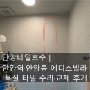 에디스 | 안양타일보수｜안양역·안양동 에디스빌라 욕실 타일 수리·교체 후기