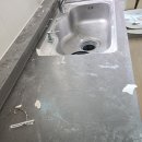 동탄 청계 위너태권도장 | 동탄역반도유보라아이비파크4.0 주방 싱크대 상판 연마 광택 및 항균 나노 코팅