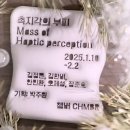 [코드엠] 촉지각의 부피 Mass of Haptic perception 이미지