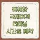 동해항 국제여객터미널 | 동해항 국제여객터미널 시간표 예약 (동해크루즈 홈페이지)