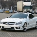 벤츠/SL55AMG(R230)/63컨버젼/흰색/56000km/2005년식/4800만원. 이미지