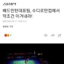 중국텃세 속에서 일본침몰시키는 배드민턴 국대 이미지