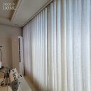 명지 두산위브포세이돈 | 부산 명지 두산위브 포세이돈 33평 A, 화사한 커튼 인테리어 (시공후기)