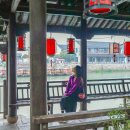 석천들마을 정문 앞 횡단보도 | 항저우 여행 코스 중드 애니 널 사랑해 촬영지를 곁들인