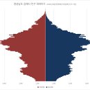 65 | 경상남도 김해시 총인구수와 인구피라미드, 세대수와 성별 연령별 인구