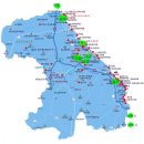 주문진해수욕장 주차장 화장실 이미지