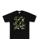 ABC 카모 93 BATHING APE 티셔츠(M) BLACK/GREEN 하나로 스트릿 코디 종결한 후기
