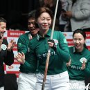 ‘1일차 2승’ 하나카드, 김가영 2연속 마무리…SK렌터카에 4-2 승리 [PBA 팀리그 PS] 이미지