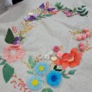 화사한 프랑스 자수 이미지