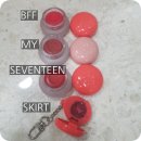 저스트미(justme) | 립앤치크 블러리 푸딩팟 ND04 MY, CR03 BFF, CR04 SEVENTEEN, PK02 SKIRT -성수 퓌 아지트에서 구매한 후기