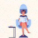 미용사 자격증 야간 이미지