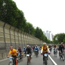 [생활자전거대행진]도심을 누비는 자전거행렬-여기는 자전거 천국-강변북로를 달리는 자전거부대 이미지
