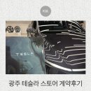 광주051 | 광주 테슬라 스토어 방문후기 구경갔다가 모델Y 세일중이라 계약까지해버림 광주PPF 업체 추천 부탁...