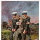 1915 - 전쟁 예술 시리즈 엽서 (전선으로부터 Aus der Front) (Franz Josef Huber)