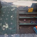 용산-현장-779 | 아파트 단지 데크계단 손잡이 미끄럼방지 핸드레일 설치시공