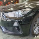 고양시 일산 자동차 피해차 대물 보험처리 - 백석동 제네시스 G70 범퍼 휀다 판금도색 전조등 교체 이미지