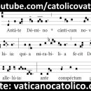 [그레고리오 성가 감상] 부활 제5주일 입당송(Cantate Domino 주님께 불러드려라) 이미지