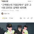 “고백했는데 거절당해서” 같은 고시원 20대女 살해한 40대男 이미지