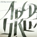 영문캘리그라피 이미지