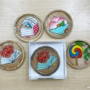 [동구샘터] 예쁜 것만 만들어 보는 시간(5회차-티코스터와 방석만들기) | 대구 티코스터 만들기 원데이클래스 그린글화 민화 캘리그라피