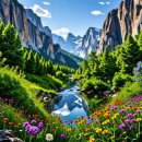 이동계곡 캠핑장 이미지