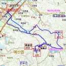 덕봉산(德鳳山474m)과 용굴봉(435m)그리고 용굴산(414m)/충남 예산 이미지