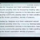 13 Studies by Hargrave and Geen estimated natural community grazing rates by measuring feeding rates of individual zooplankton species in the laborato 이미지