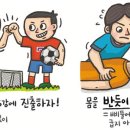 [35] '반드시'와 '반듯이' 이미지