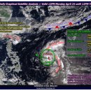 [보라카이환율/드보라] 4월 25일 보라카이 환율과 날씨 위성사진 및 바람 상황 이미지