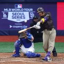 샌디에이고, 난타전 끝 다저스에 설욕…MLB 서울시리즈 1승 1패 이미지