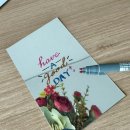 아트펜 캘리그라피 | 캘리그라피 도구 스테들러 피그먼트 아트펜으로 소품 예쁘게 꾸미기