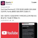 유튜브 프리미엄 가격 또 인상?! 이미지