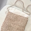 여름에 딱 어울리는 라탄 핸드백 만들기 | 뜨개 입문 코바늘 여름가방 미니백 뜨기: 뜨개 사계절 에코안다리아 실 패키지