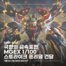 건프라 끝판왕 MGEX 스트라이크 프리덤 골드 ver. 조립 후기 1편 - 프레임 & 백팩