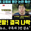 노영희 결국 나락 거짓말 또 발각 이미지