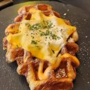 경기광주 경안동카페 추천 히든오아시스에서 즐긴 크로플과 시원한 수박주스 후기