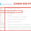 EOS R7 제품사양 이미지