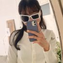 화이트안경 이미지