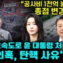 [박정호의 핫스팟] "공사비 1천억 늘어나는 종점 변경 왜?" 안진걸 "양평고속도로 윤 대통령 처가 특혜의혹, 탄핵 사유" 이미지